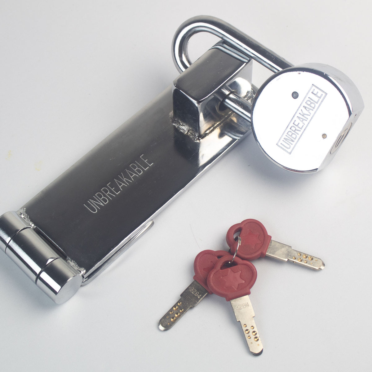 Unbreakable Hasp Lock