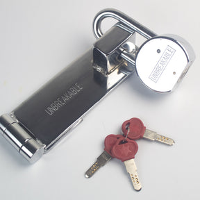 Unbreakable Hasp Lock