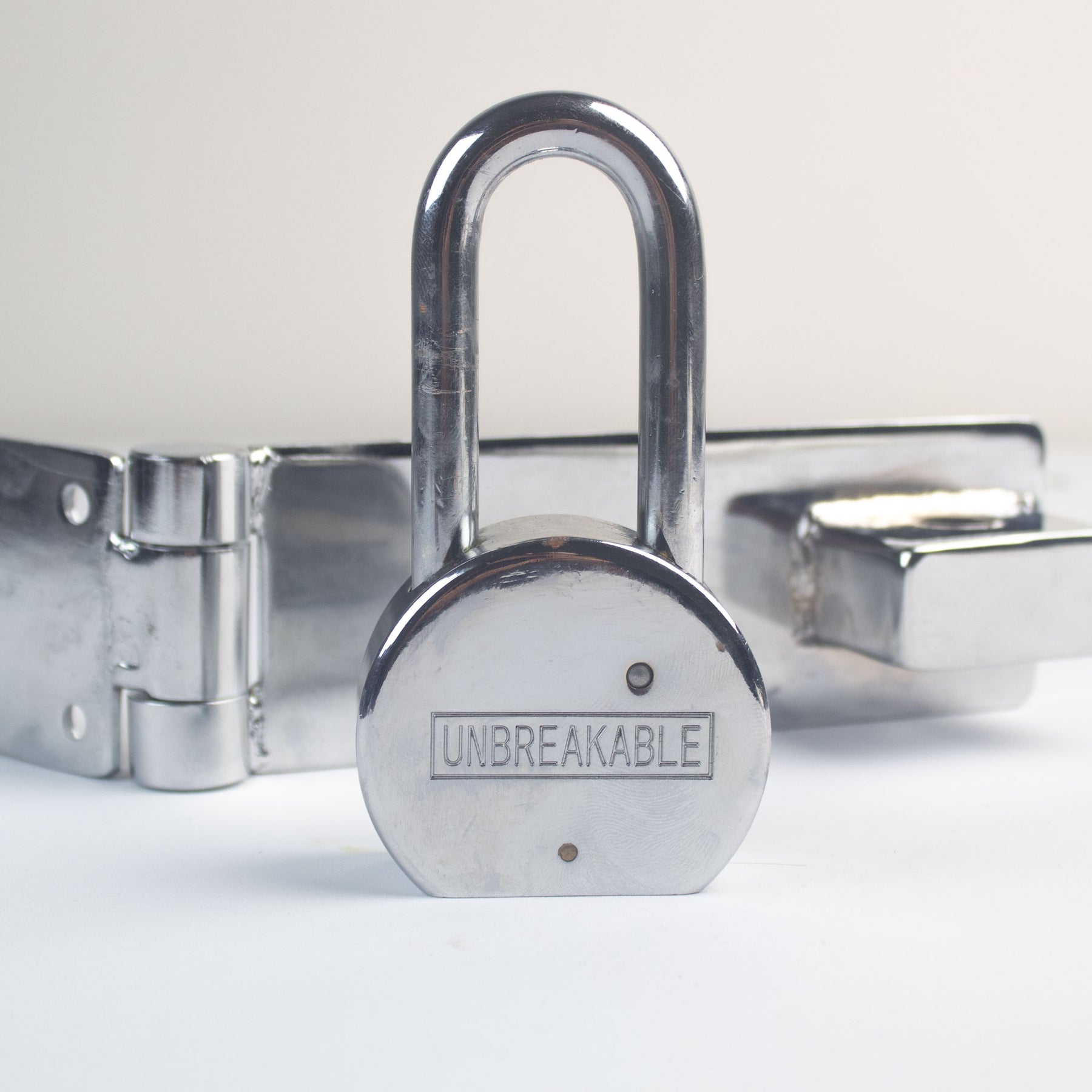 Unbreakable Hasp Lock